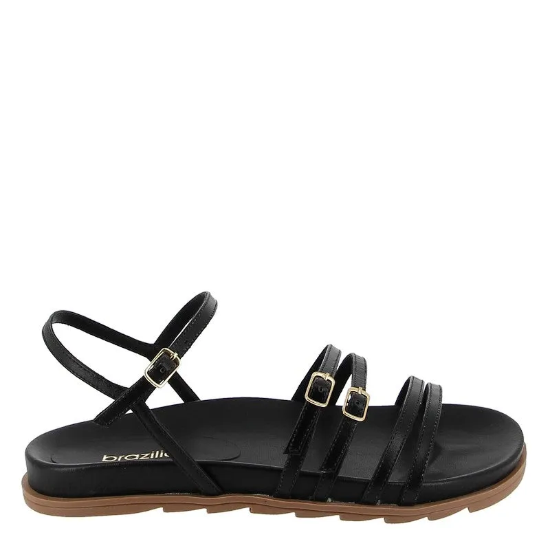 Brazilio 58231 Black Sandal