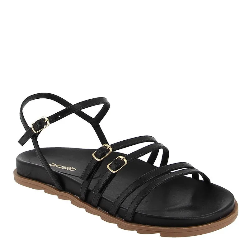 Brazilio 58231 Black Sandal