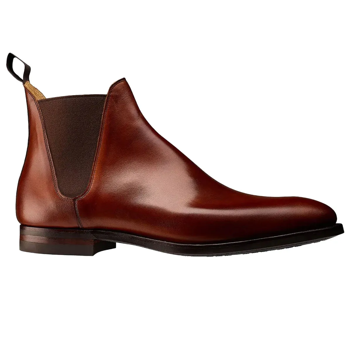 Chelsea 8 Chestnut Calf Leather Boots