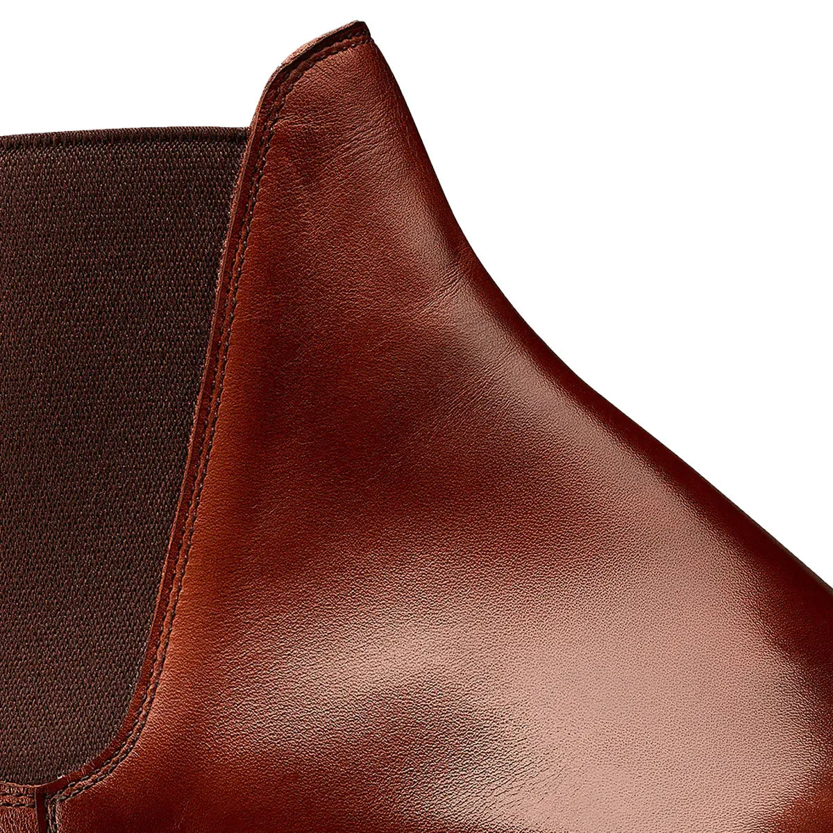 Chelsea 8 Chestnut Calf Leather Boots