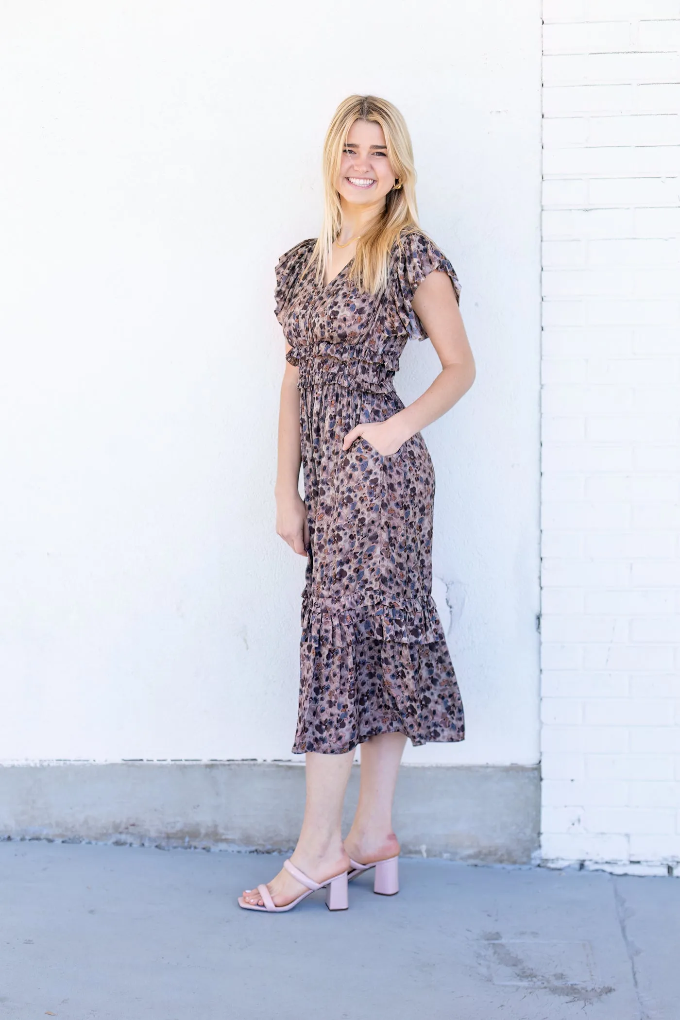 EMERY MIDI DRESS