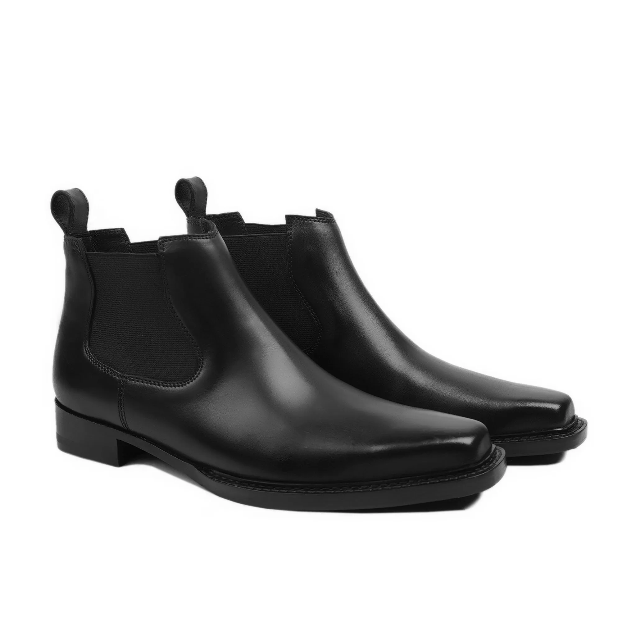 Palma - Men's Black Calf Leather Chelsea Boot