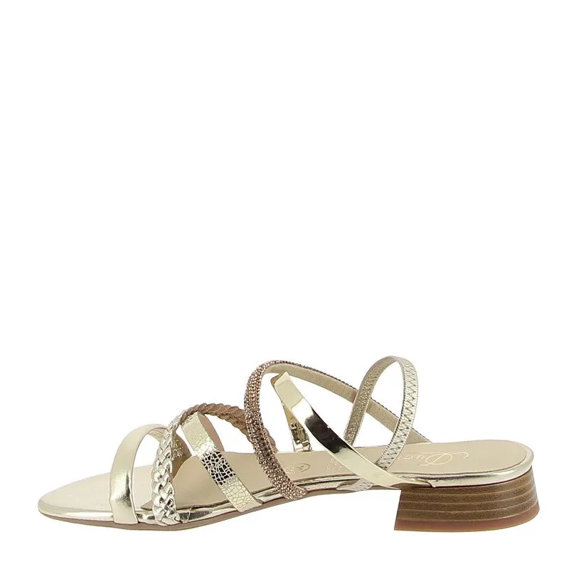 Quait 24640 Gold Slingback Sandal