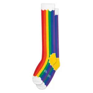 Rainbow Clouds - Knee Socks