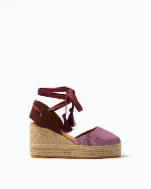 Silvia Cobos Palmar Espadrille Purple