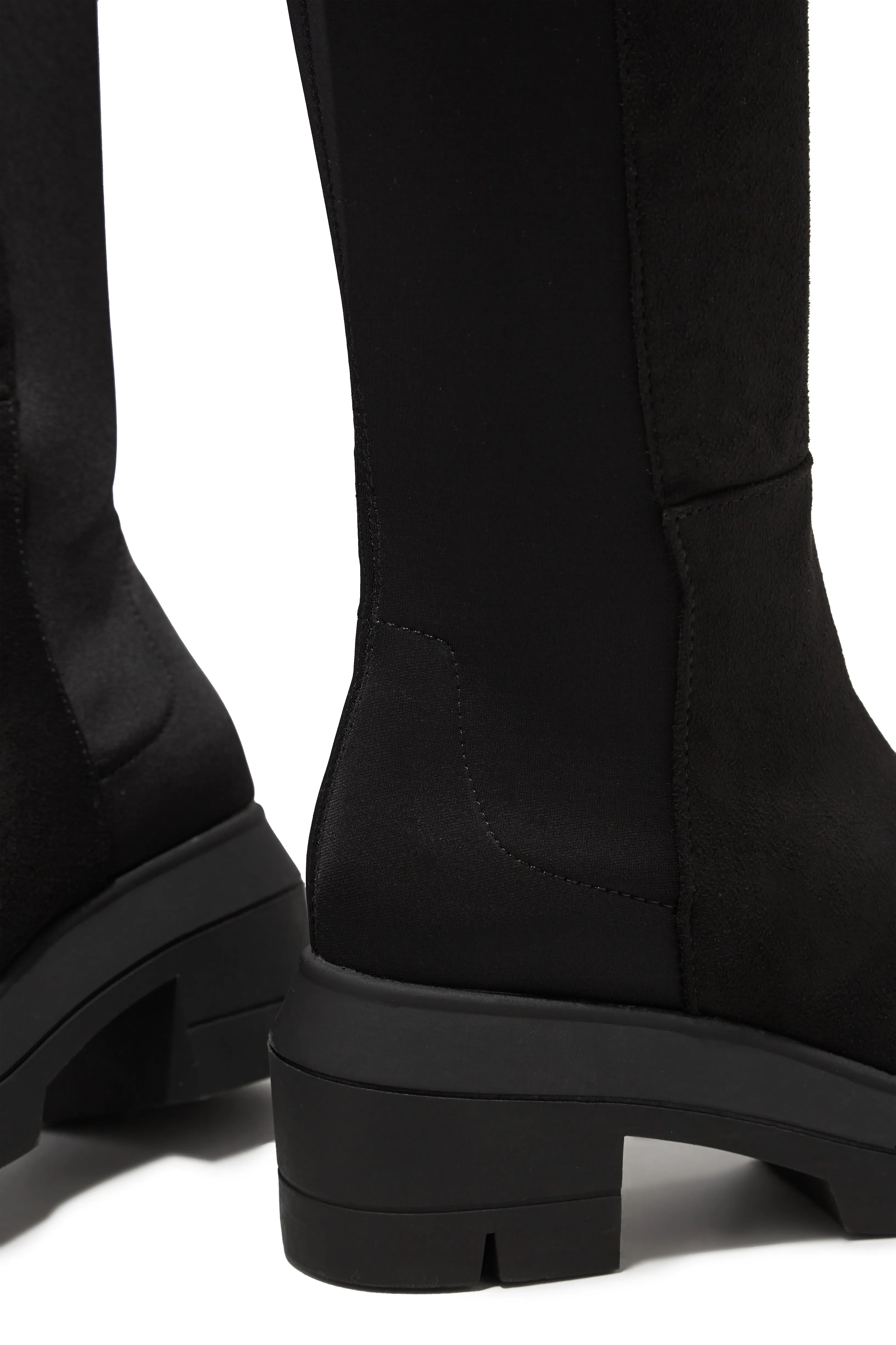 Zerah Over The Knee Boots - Black