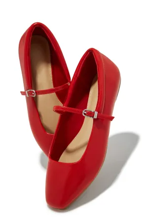 Zoe Flats - Red